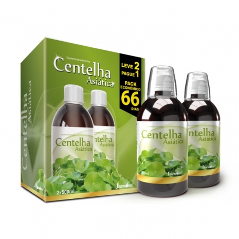 Pack Centelha Asiática 2x500ml