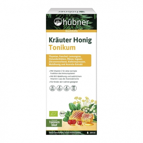 Krauter Honig Tonikum - Tannenblut Bio 250ml