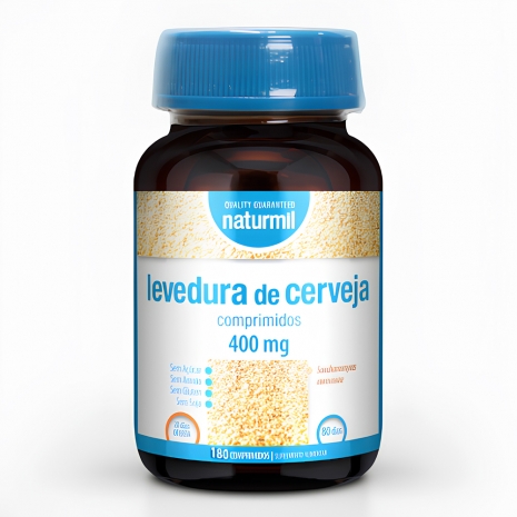 Levedura de Cerveja 400mg 180comp