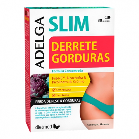 AdelgaSlim Derrete Gorduras 30caps