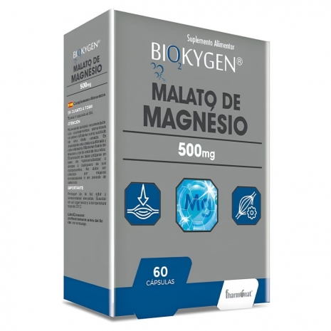 Biokygen Malato de Magnésio 500mg 60caps