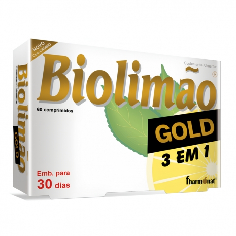 Biolimão Gold 3 em 1 60comp