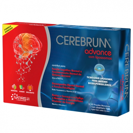 CEREBRUM Advance 20 ampolas