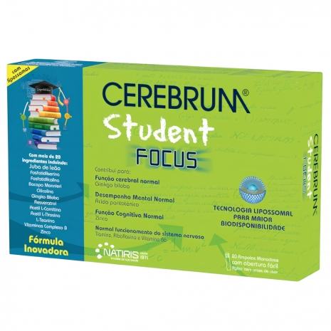 CEREBRUM Student Focus 20 ampolas