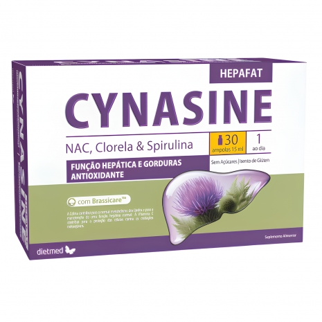 Cynasine Hepafat 30 ampolas 