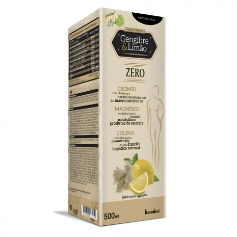Gengibre & Limão Zero Xarope 500ml