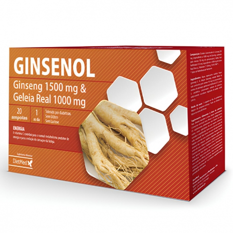 Ginsenol 20 ampolas