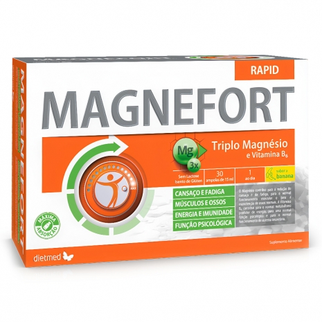 Magnefort Rapid 30 ampolas