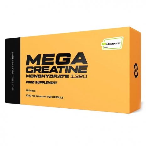 Mega Creatine Monohydrate 1320 120caps