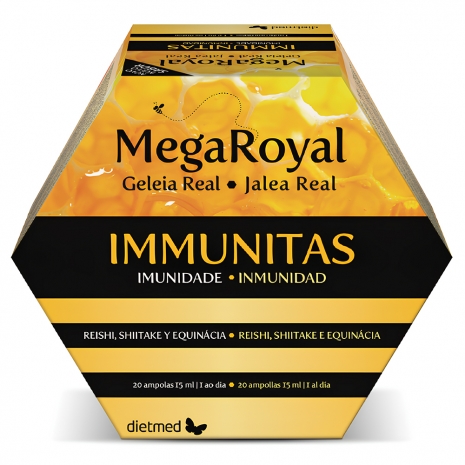 Mega Royal Immunitas 20 ampolas