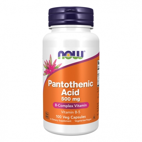 Pantothenic Acid 500mg 100vcaps