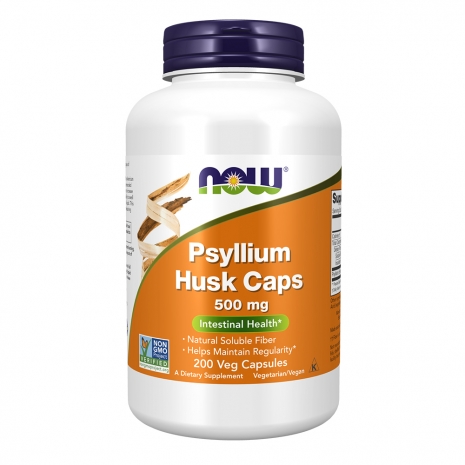 Psyllium Husk Caps 500mg 200vcaps