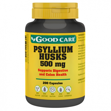 Psyllium Husks 500mg 200caps