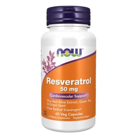 Resveratrol 50mg 60vcaps