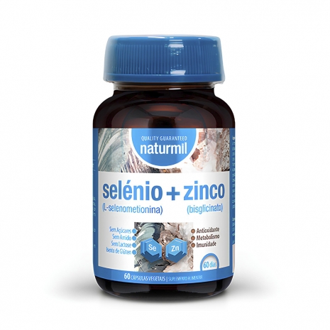 Selénio + Zinco 60caps