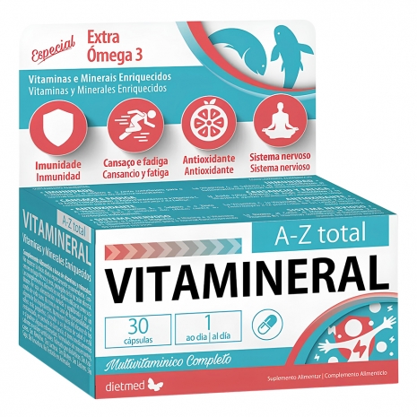 Vitamineral A-Z Total 30caps
