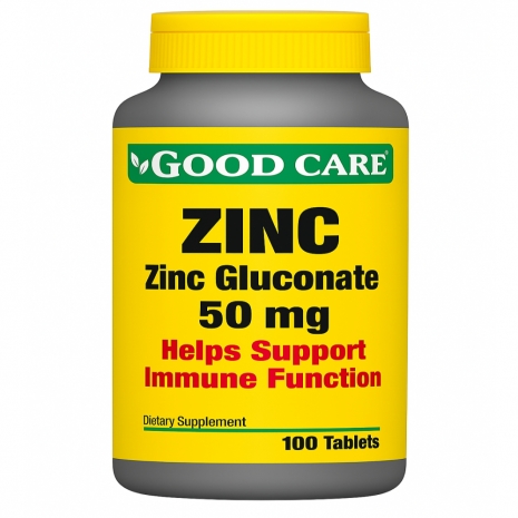 Zinc Gluconate 50mg 100tabs