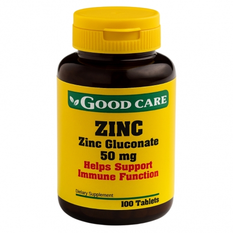 Zinc Gluconate 50mg 100tabs