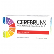 Cerebrum Multivitaminas e Minerais 30comp