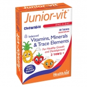 Junior-Vit 30comp. mastigáveis